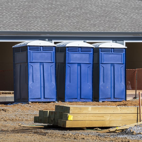 can i customize the exterior of the porta potties with my event logo or branding in Cataldo ID